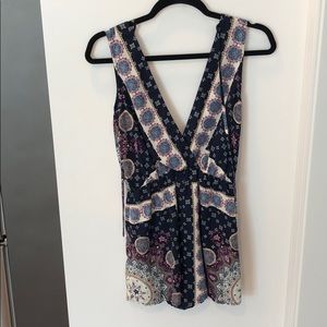 size medium romper